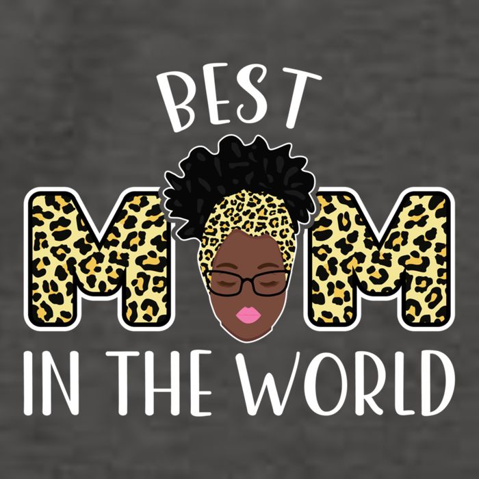Best Mom In The World Grandma Gift Vector Backpack
