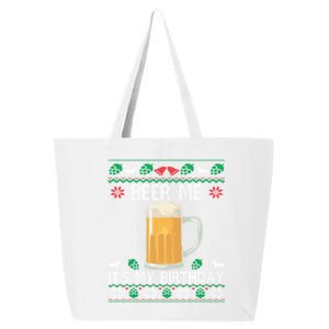 Beer Me Its My Birthday Party December BDay Ugly Christmas Gift 25L Jumbo Tote