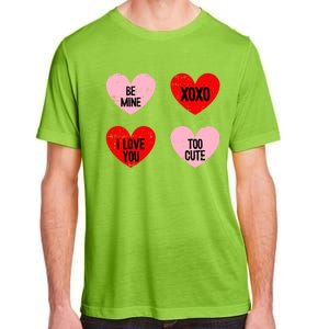 Be Mine I Love You Valentines Day Cute Vgiftday Heart Gift Adult ChromaSoft Performance T-Shirt