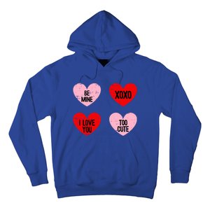 Be Mine I Love You Valentines Day Cute Vgiftday Heart Gift Hoodie