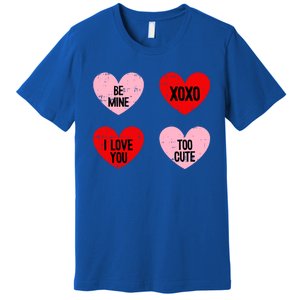 Be Mine I Love You Valentines Day Cute Vgiftday Heart Gift Premium T-Shirt