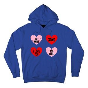 Be Mine I Love You Valentines Day Cute Vgiftday Heart Gift Tall Hoodie