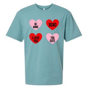 Be Mine I Love You Valentines Day Cute Vgiftday Heart Gift Sueded Cloud Jersey T-Shirt