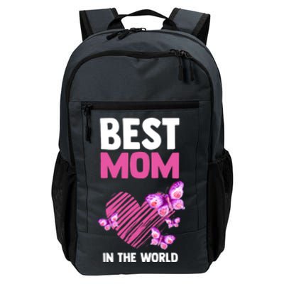 Best Mom In The World Mum Mom Gift Daily Commute Backpack