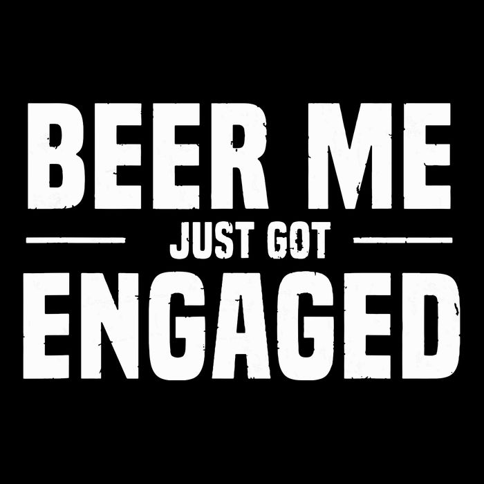Beer Me I Just Got Engaged Funny Engagement Gift Backpack