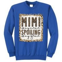 Bleached Mimi Is My Name Spoiling Is My Game Funny Mimi Life Gift Sweatshirt