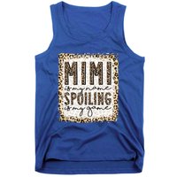 Bleached Mimi Is My Name Spoiling Is My Game Funny Mimi Life Gift Tank Top