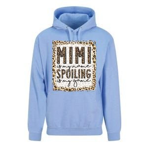 Bleached Mimi Is My Name Spoiling Is My Game Funny Mimi Life Gift Unisex Surf Hoodie