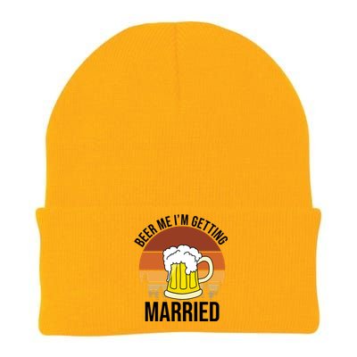 Beer Me I'm Getting Married Knit Cap Winter Beanie