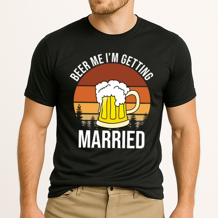 Beer Me I'm Getting Married Cooling Performance Crew T-Shirt