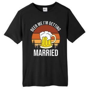 Beer Me I'm Getting Married Tall Fusion ChromaSoft Performance T-Shirt