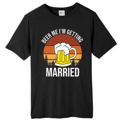 Beer Me I'm Getting Married Tall Fusion ChromaSoft Performance T-Shirt