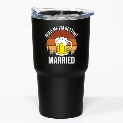 Beer Me I'm Getting Married Tumbler