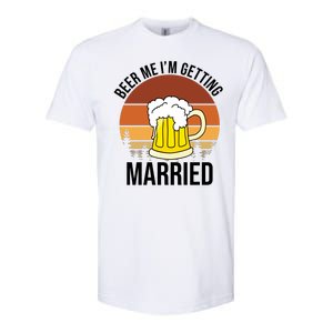 Beer Me I'm Getting Married Softstyle CVC T-Shirt