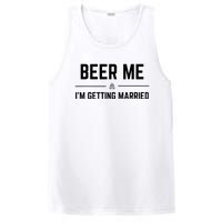 Beer Me Im Getting Married Funny Groom Bachelor Party PosiCharge Competitor Tank