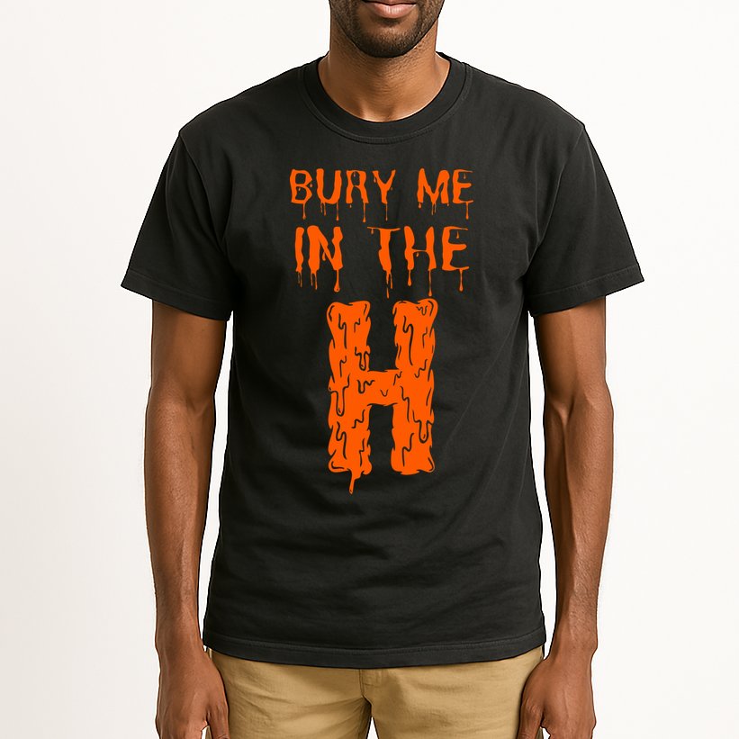 Bury Me In The H Houston HTown Love Houston Texas Tall T-Shirt