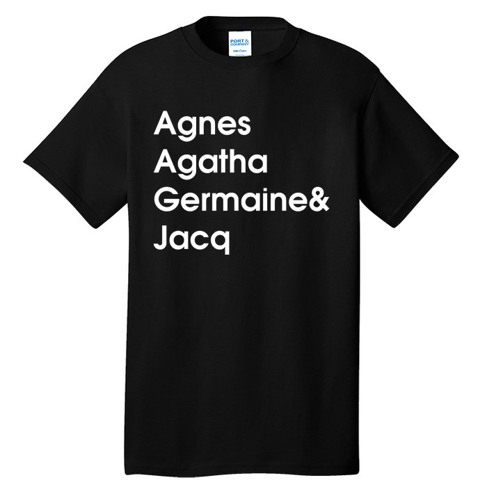 Biz Markie Just A Friend Agnes Agatha Germaine And Jacq Tall T-Shirt