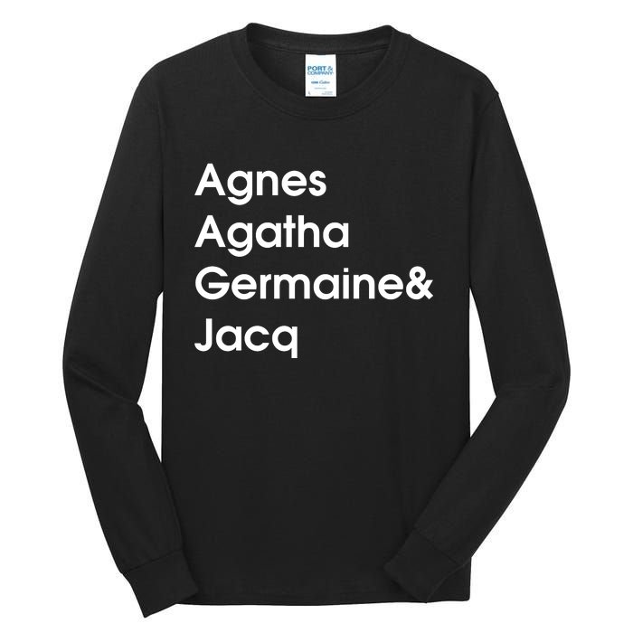 Biz Markie Just A Friend Agnes Agatha Germaine And Jacq Tall Long Sleeve T-Shirt