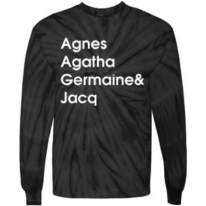 Biz Markie Just A Friend Agnes Agatha Germaine And Jacq Tie-Dye Long Sleeve Shirt