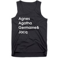 Biz Markie Just A Friend Agnes Agatha Germaine And Jacq Tank Top