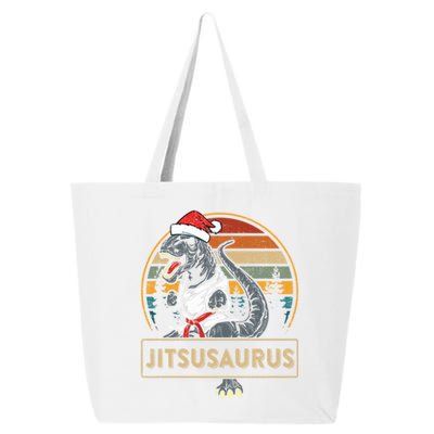 Brazilian Mma Jiu Jitsu Jitsusaurus Dinosaurs Christmas Gift 25L Jumbo Tote