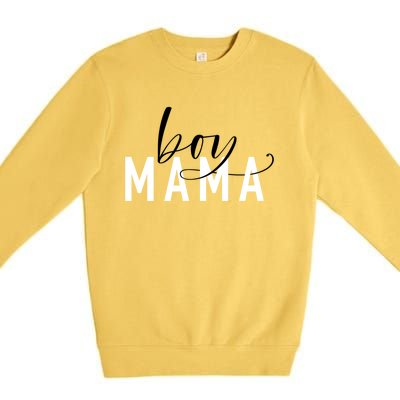 Boy Mama Jlz111 Gift Premium Crewneck Sweatshirt