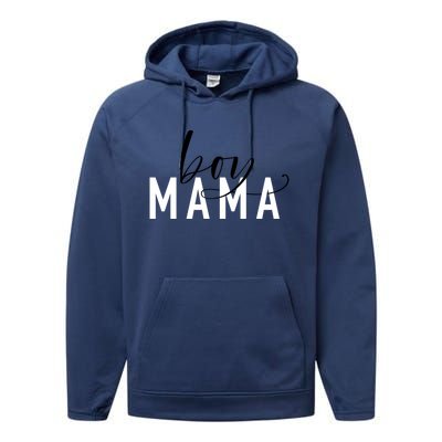 Boy Mama Jlz111 Gift Performance Fleece Hoodie