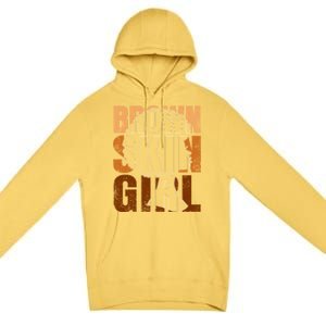 Black Melanin Juneteenth Queen Magic Brown Skin Gift Premium Pullover Hoodie