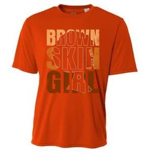 Black Melanin Juneteenth Queen Magic Brown Skin Gift Cooling Performance Crew T-Shirt