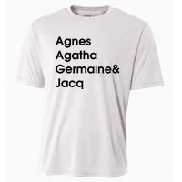 Biz Markie Just A Friend Agnes Agatha Germaine And Jacq Cooling Performance Crew T-Shirt