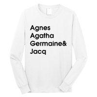 Biz Markie Just A Friend Agnes Agatha Germaine And Jacq Long Sleeve Shirt