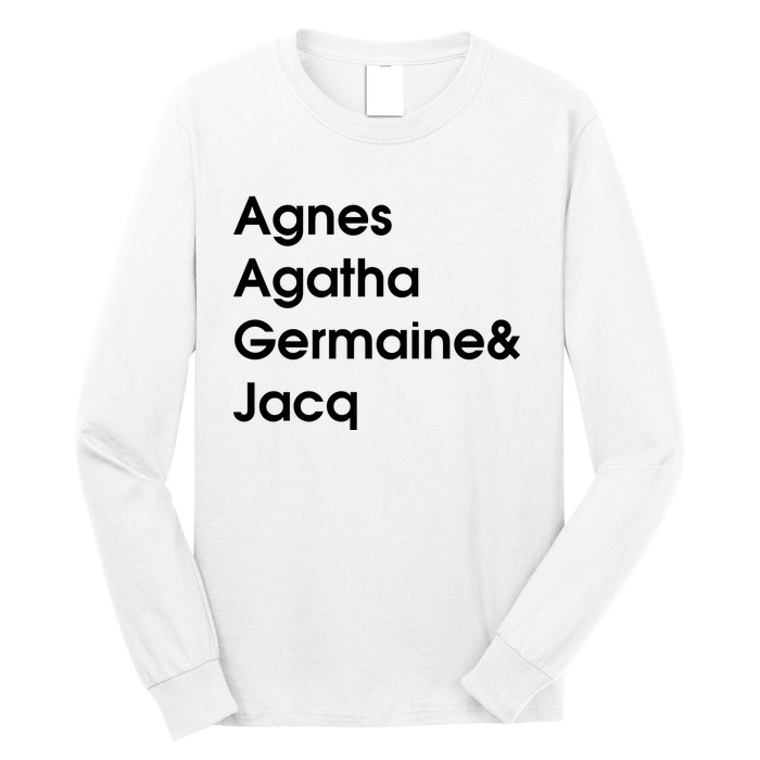 Biz Markie Just A Friend Agnes Agatha Germaine And Jacq Long Sleeve Shirt