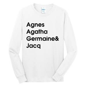 Biz Markie Just A Friend Agnes Agatha Germaine And Jacq Tall Long Sleeve T-Shirt