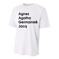 Biz Markie Just A Friend Agnes Agatha Germaine And Jacq Performance Sprint T-Shirt