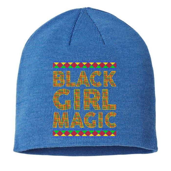 Black Magic Kente Afro Juneteenth Black History Month Gift Sustainable Beanie