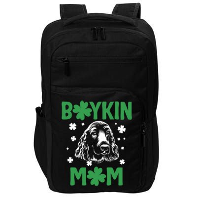 Boykin Mom Kin Spaniel Hunting Dog Mama St Patricks Day Gift Impact Tech Backpack