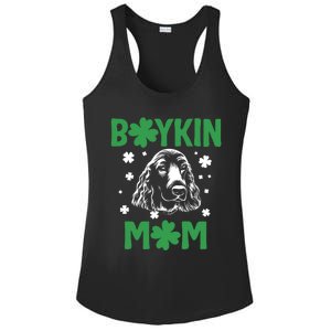 Boykin Mom Kin Spaniel Hunting Dog Mama St Patricks Day Gift Ladies PosiCharge Competitor Racerback Tank