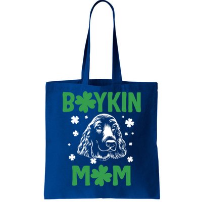 Boykin Mom Kin Spaniel Hunting Dog Mama St Patricks Day Gift Tote Bag