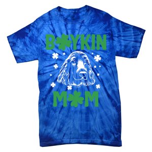 Boykin Mom Kin Spaniel Hunting Dog Mama St Patricks Day Gift Tie-Dye T-Shirt