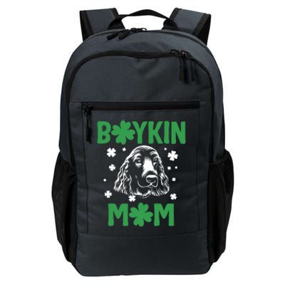 Boykin Mom Kin Spaniel Hunting Dog Mama St Patricks Day Gift Daily Commute Backpack