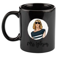 Bridesmaids Move Kristen Wiig Funny Mrs Iglesias Print Copy 11oz C Handle Ceramic Mug