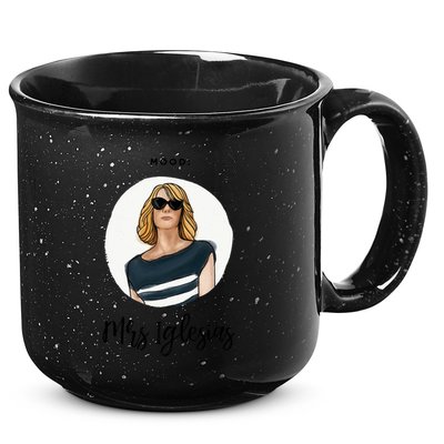 Bridesmaids Move Kristen Wiig Funny Mrs Iglesias Print Copy 15oz Campfire Ceramic Mug