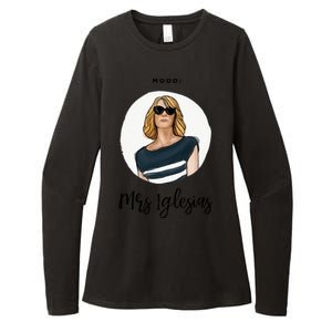 Bridesmaids Move Kristen Wiig Funny Mrs Iglesias Print Copy Womens CVC Long Sleeve Shirt