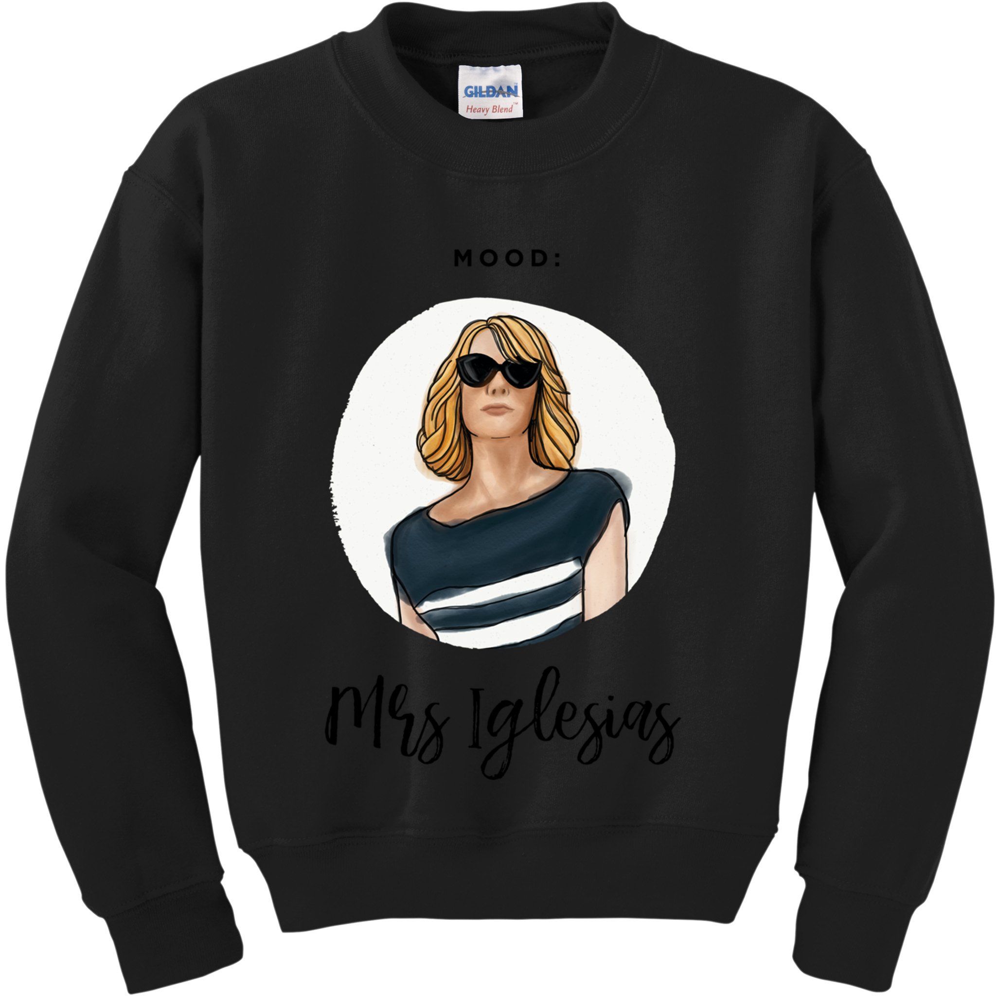 Bridesmaids Move Kristen Wiig Funny Mrs Iglesias Print Copy Kids Sweatshirt
