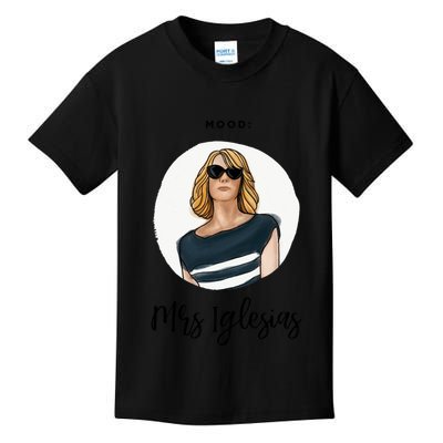 Bridesmaids Move Kristen Wiig Funny Mrs Iglesias Print Copy Kids T-Shirt