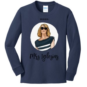 Bridesmaids Move Kristen Wiig Funny Mrs Iglesias Print Copy Kids Long Sleeve Shirt