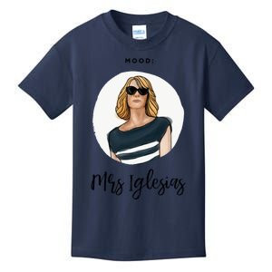 Bridesmaids Move Kristen Wiig Funny Mrs Iglesias Print Copy Kids T-Shirt