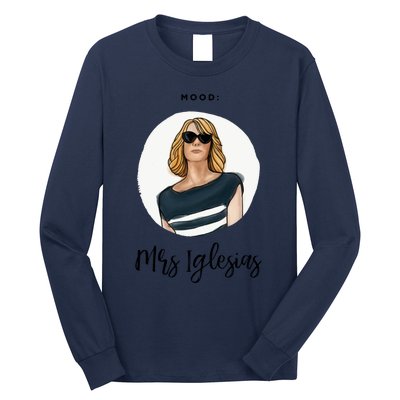 Bridesmaids Move Kristen Wiig Funny Mrs Iglesias Print Long Sleeve Shirt