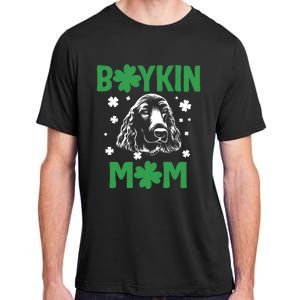 Boykin Mom Kin Spaniel Hunting Dog Mama St Patricks Day Gift Adult ChromaSoft Performance T-Shirt