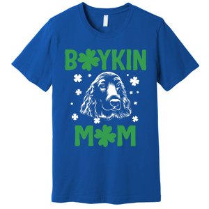 Boykin Mom Kin Spaniel Hunting Dog Mama St Patricks Day Gift Premium T-Shirt